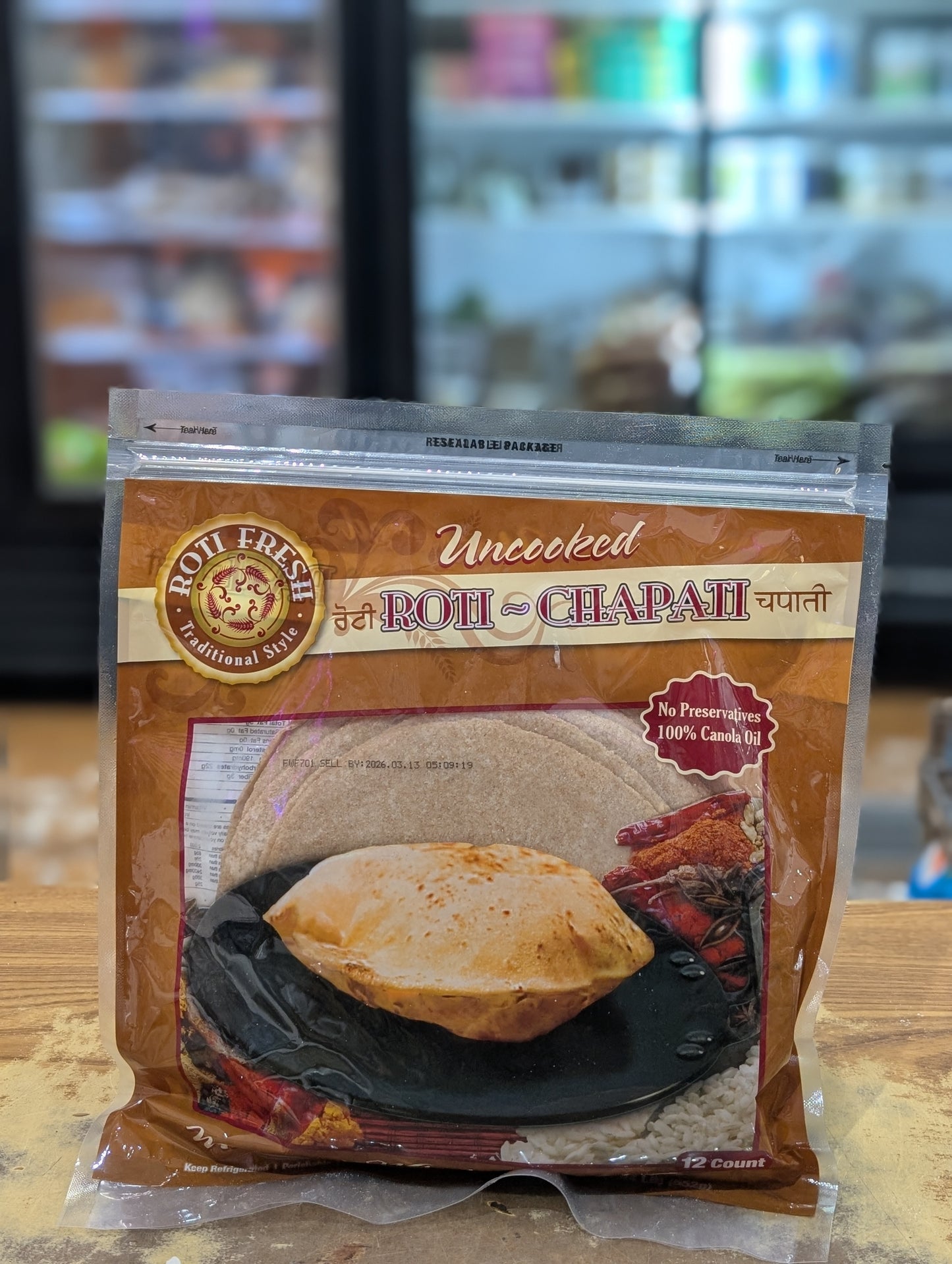 Roti Fresh Roti 12 pcs