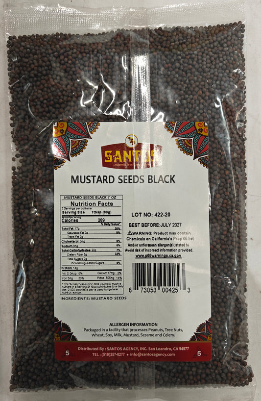 Santos mustard seeds 7 ozs