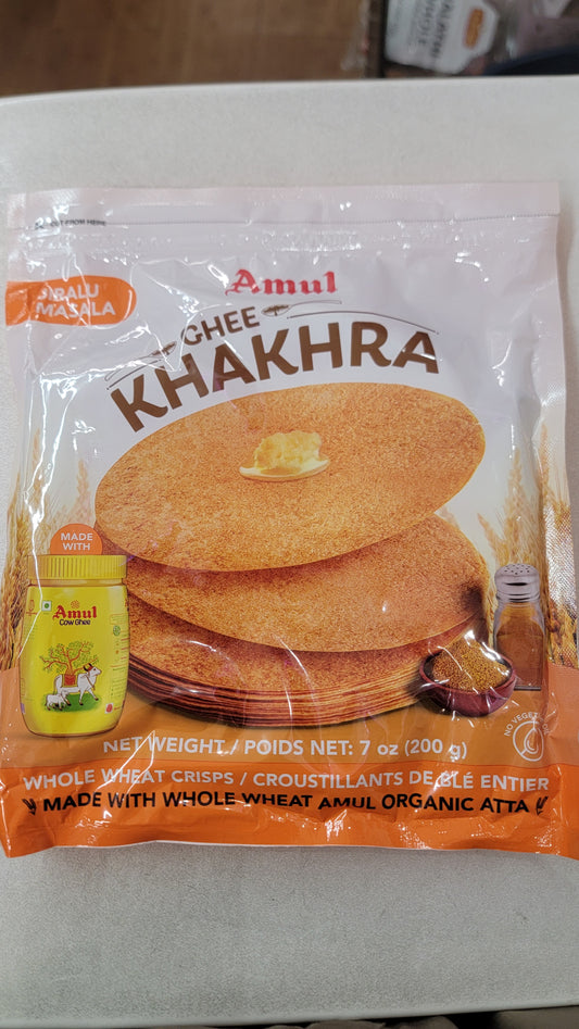 AMUL Ghee JIRALU khakhra 200gr