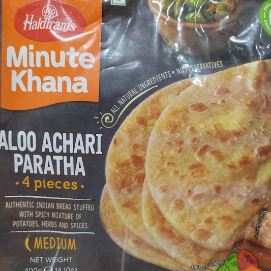 Haldiram Aloo Achari Paratha 4 Pcs