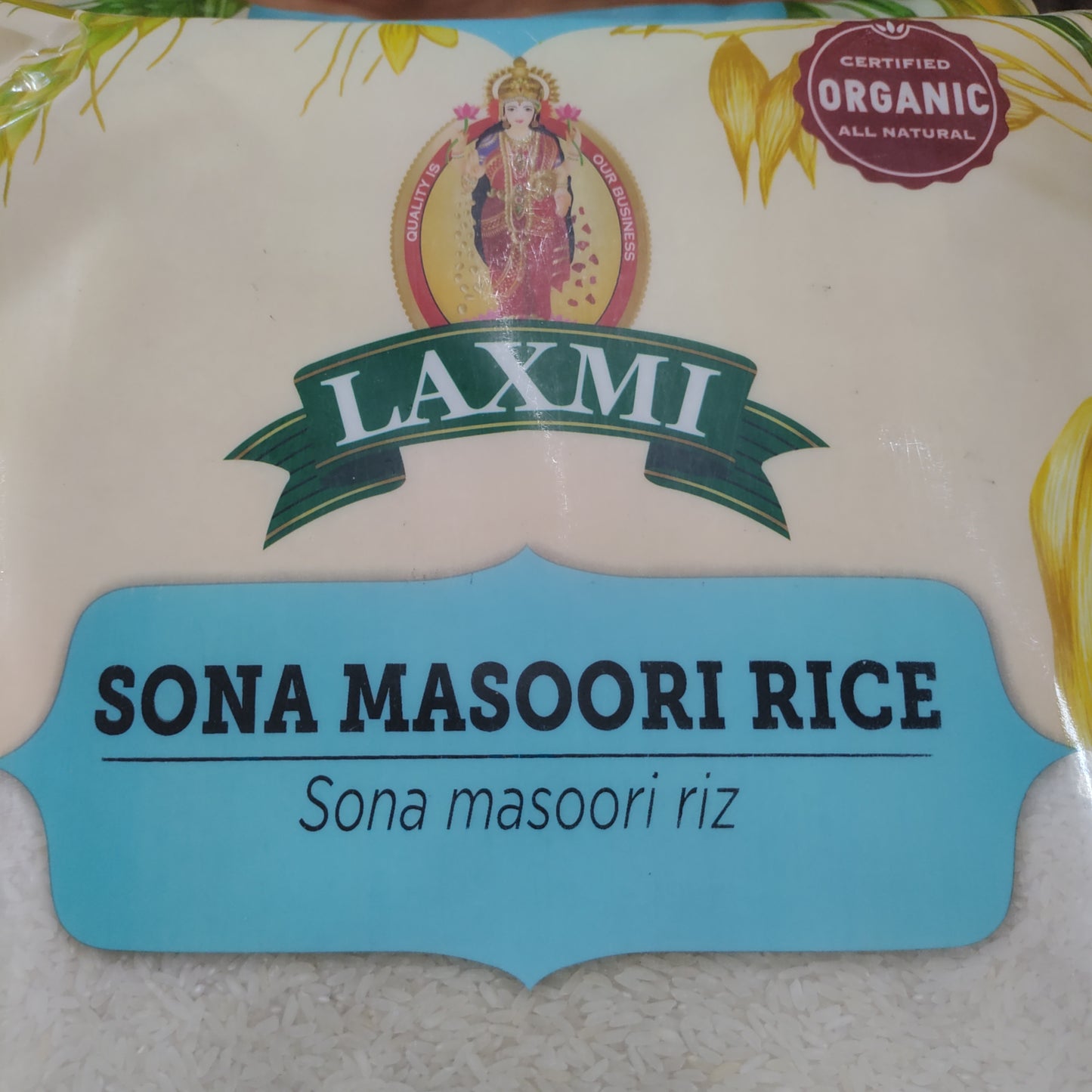 Laxmi organic sona Masoori 10 lbs