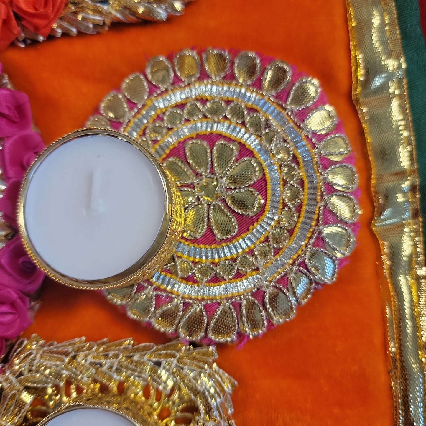 Decorative Diya Rangoli
