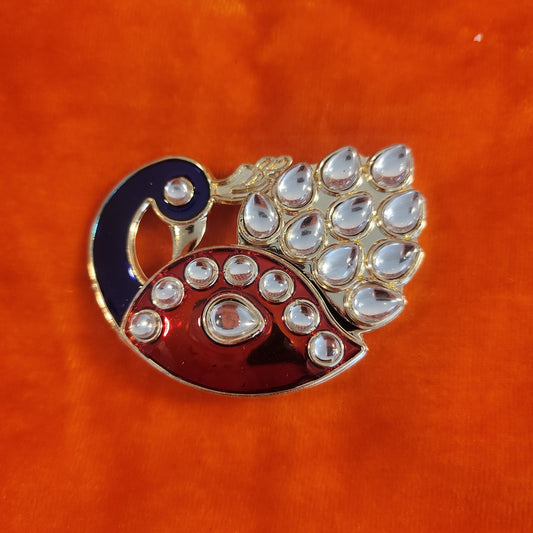 4 Compartment Peacock Kankavati