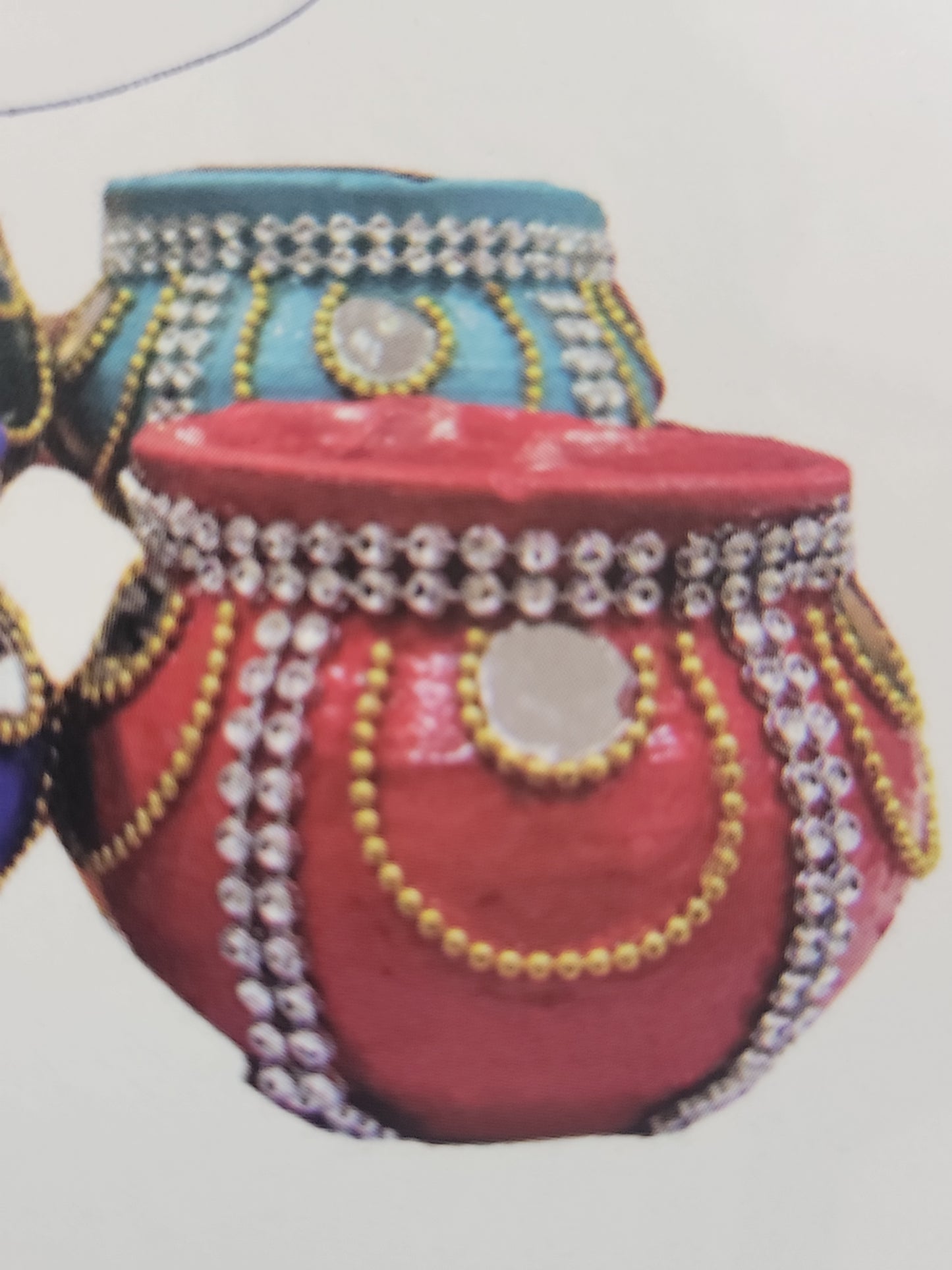 Marki diyas with wax