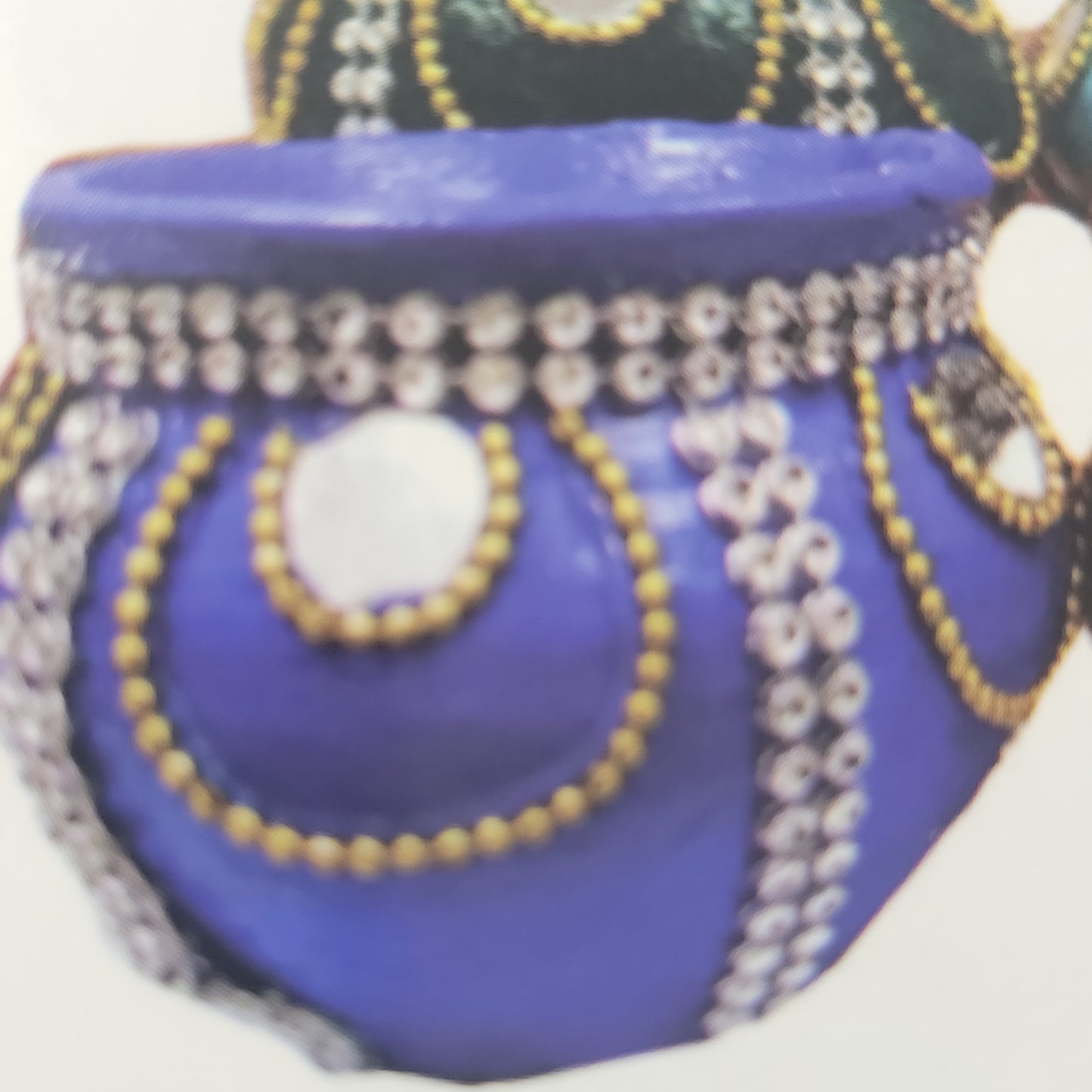 Marki diyas with wax