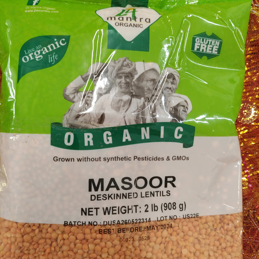 24 Mantra whole masoor 2 lbs