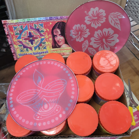 Rangoli color set