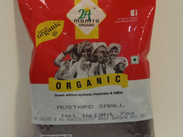 New India Bazar 24 Mantra Mustard Seeds 7Oz