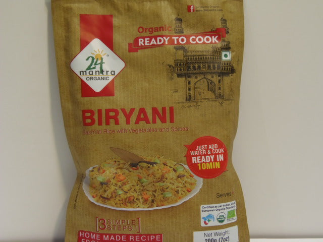 New India Bazar 24 Mantra Rte Biryani 200 G