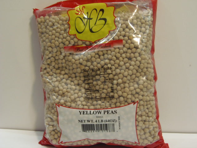 New India Bazar Santos Yellow Peas 4 Lbs