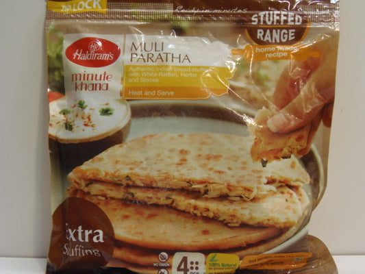 New India Bazar Haldiram Muli Paratha 4 Pcs