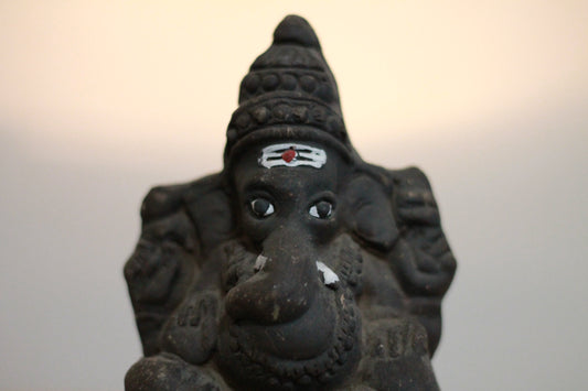 Handmade Wall Mount Ganesh Murti - Small