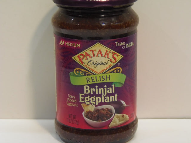 New India Bazar Pataks Eggplant Relish