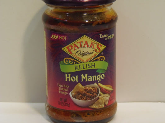 New India Bazar Pataks Hot Mango Relish