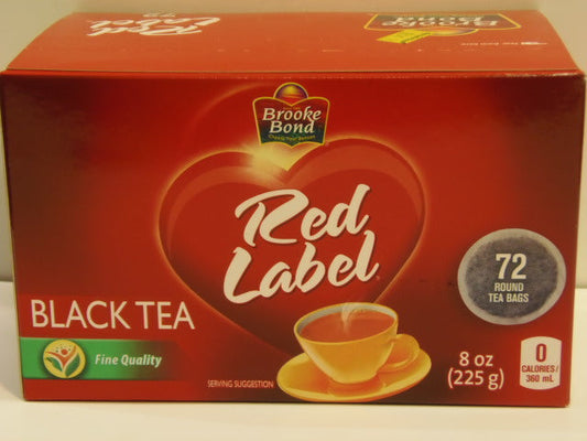 New India Bazar Red Label Tea Bags -72