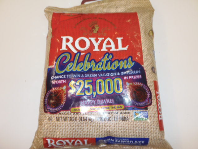 New India Bazar Royal Basmati 10 Lbs
