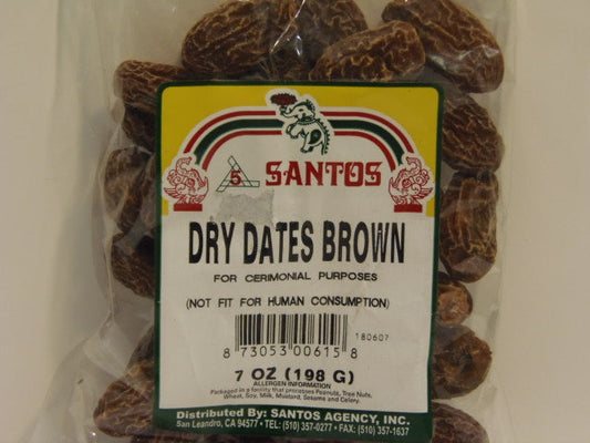 New India Bazar Santos Dry Dates 7 Ozs