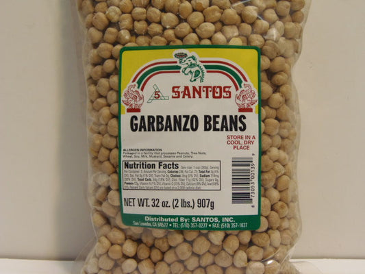 New India Bazar Santos Garbanzo 2Lbs