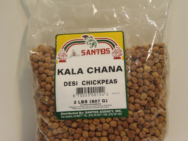 New India Bazar Santos Kala Chana 2Lbs