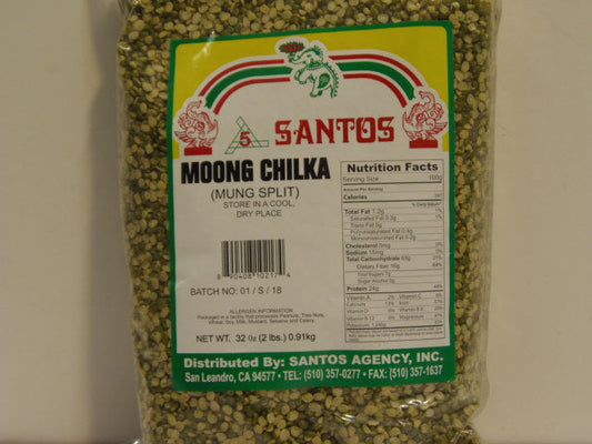New India Bazar Santos Moong Chilka 2Lbs