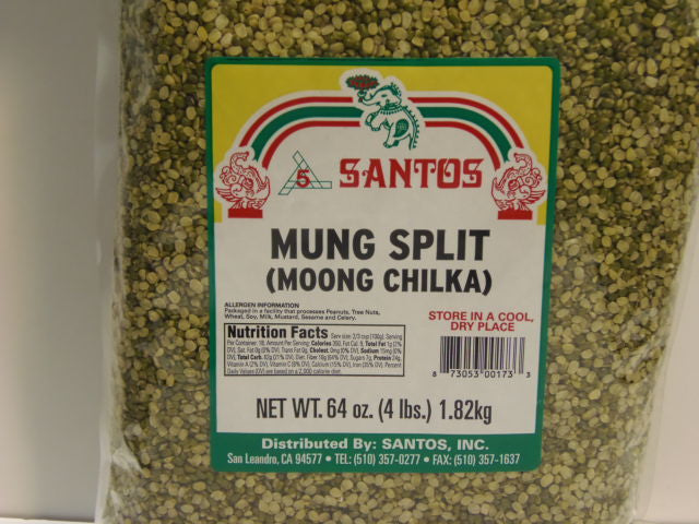 New India Bazar Santos Moong Chilka 4Lbs