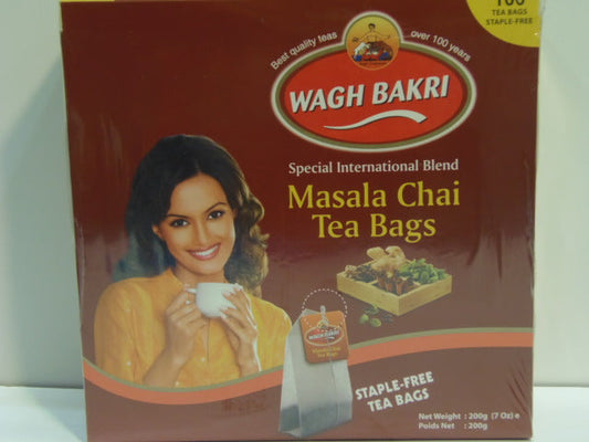 New India Bazar Wagh Bakri Masala Teabags -100