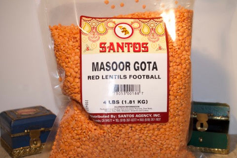 New India Bazar Santos Masoor Gota 4Lbs