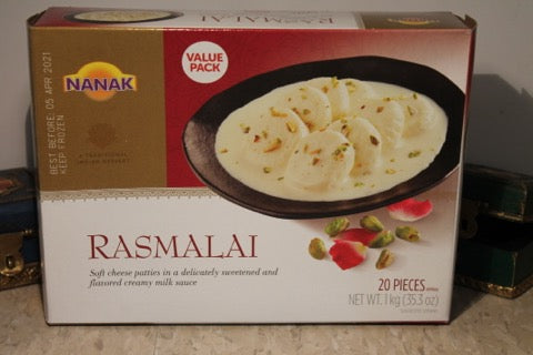 New India Bazar Nanak Rasmalai 20 Pcs