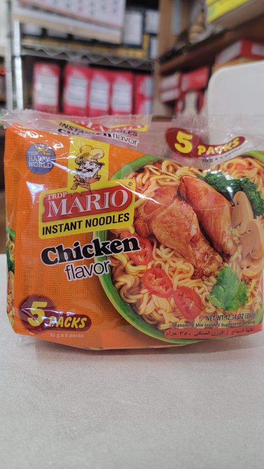MARIO chiken noodles 5 packs