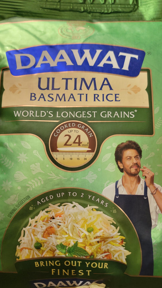 dawat ultima green basmati rice 10lb