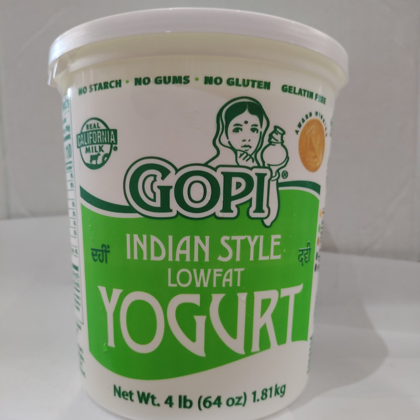 Gopi lowfat yogurt 4 lbs