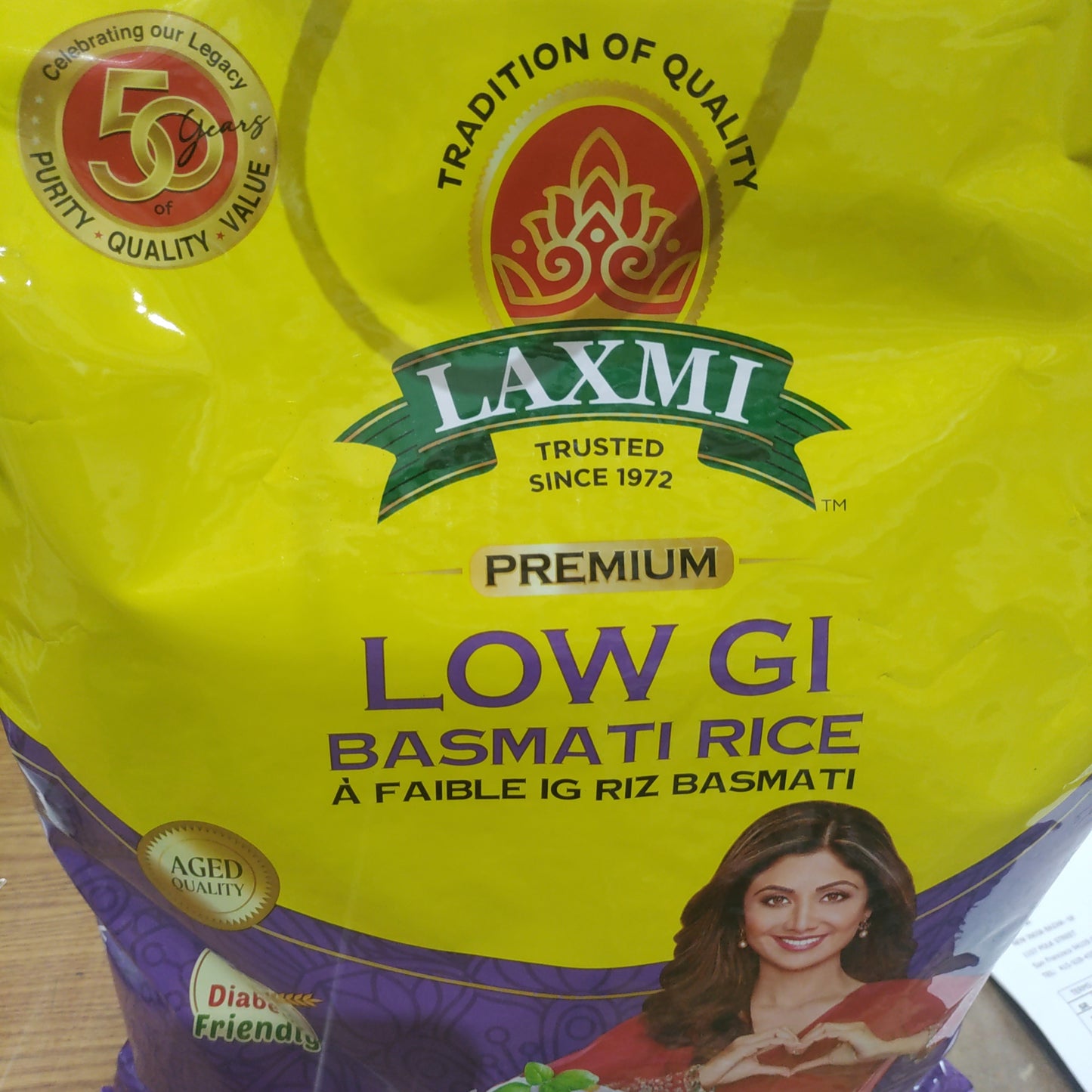 Laxmi low g I basmati rice 10 lbs