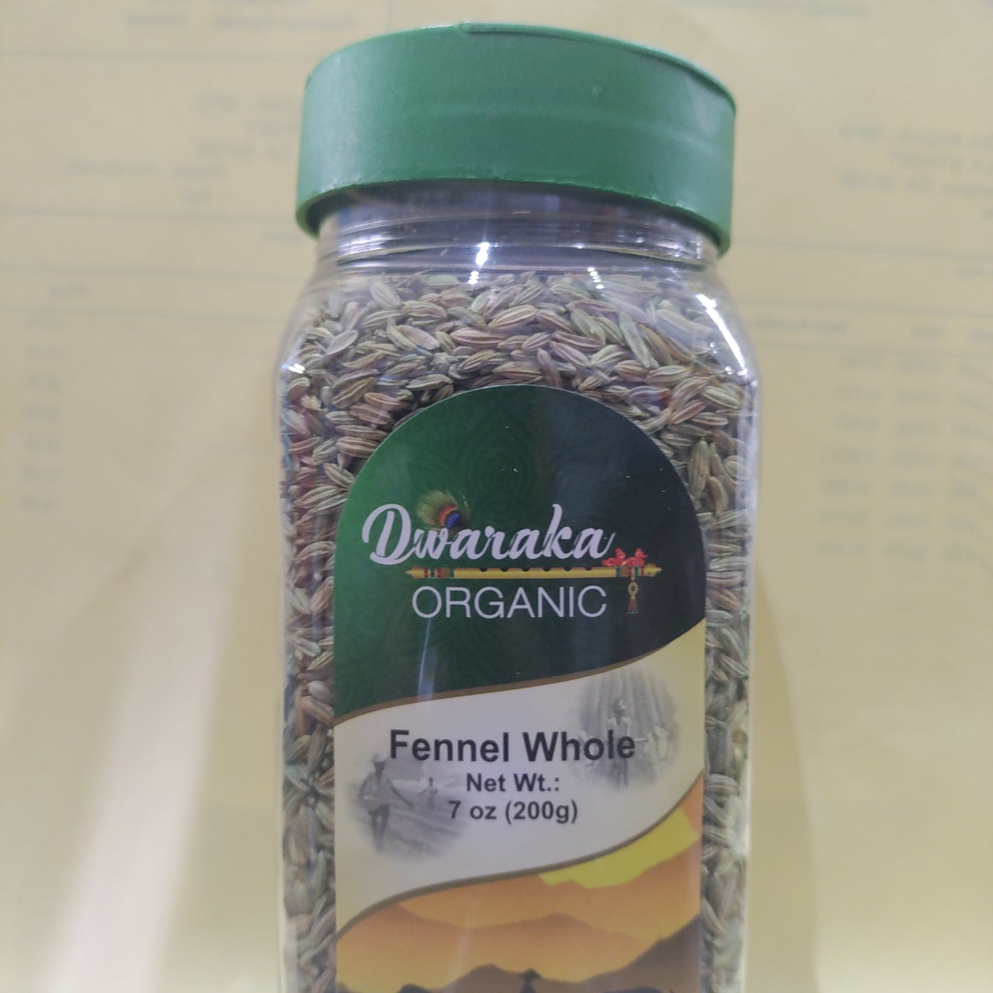Dwaraka Organic fennel seeds 7 ozs