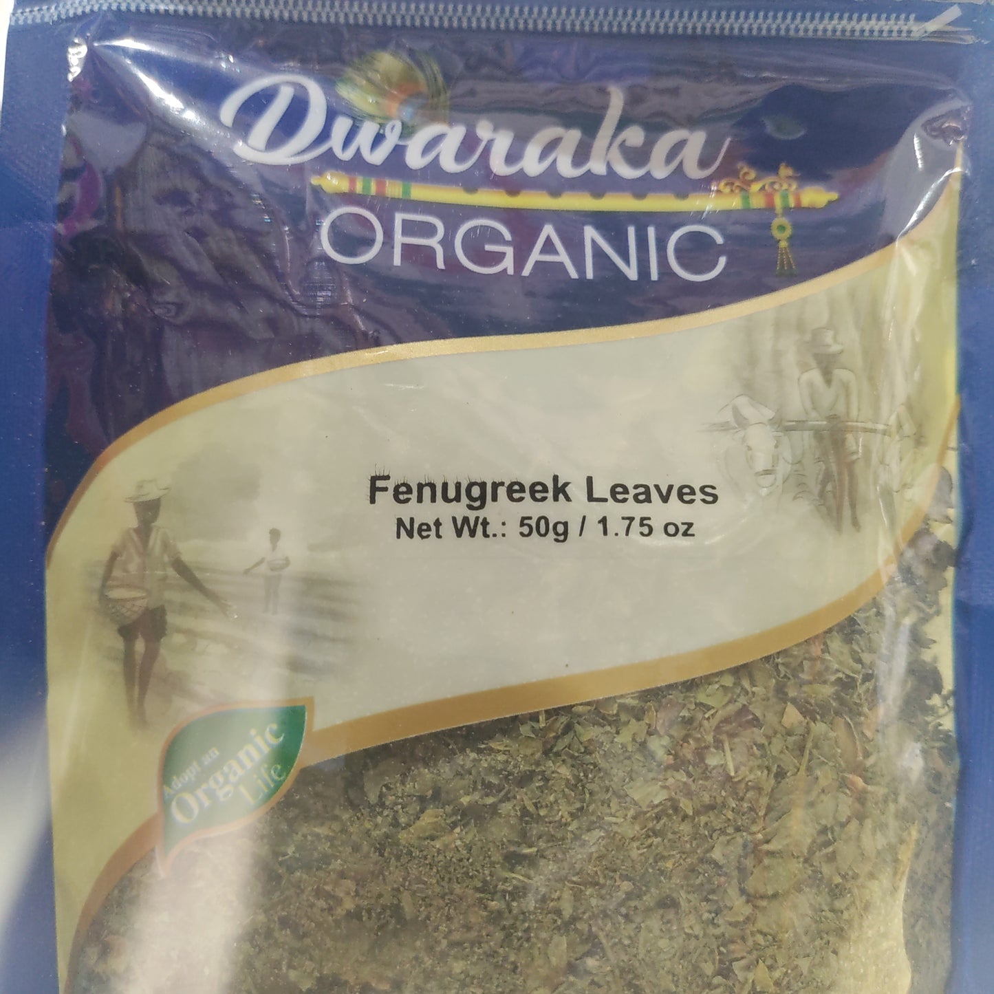 Dwaraka Organic fenugreek leaves 50 g