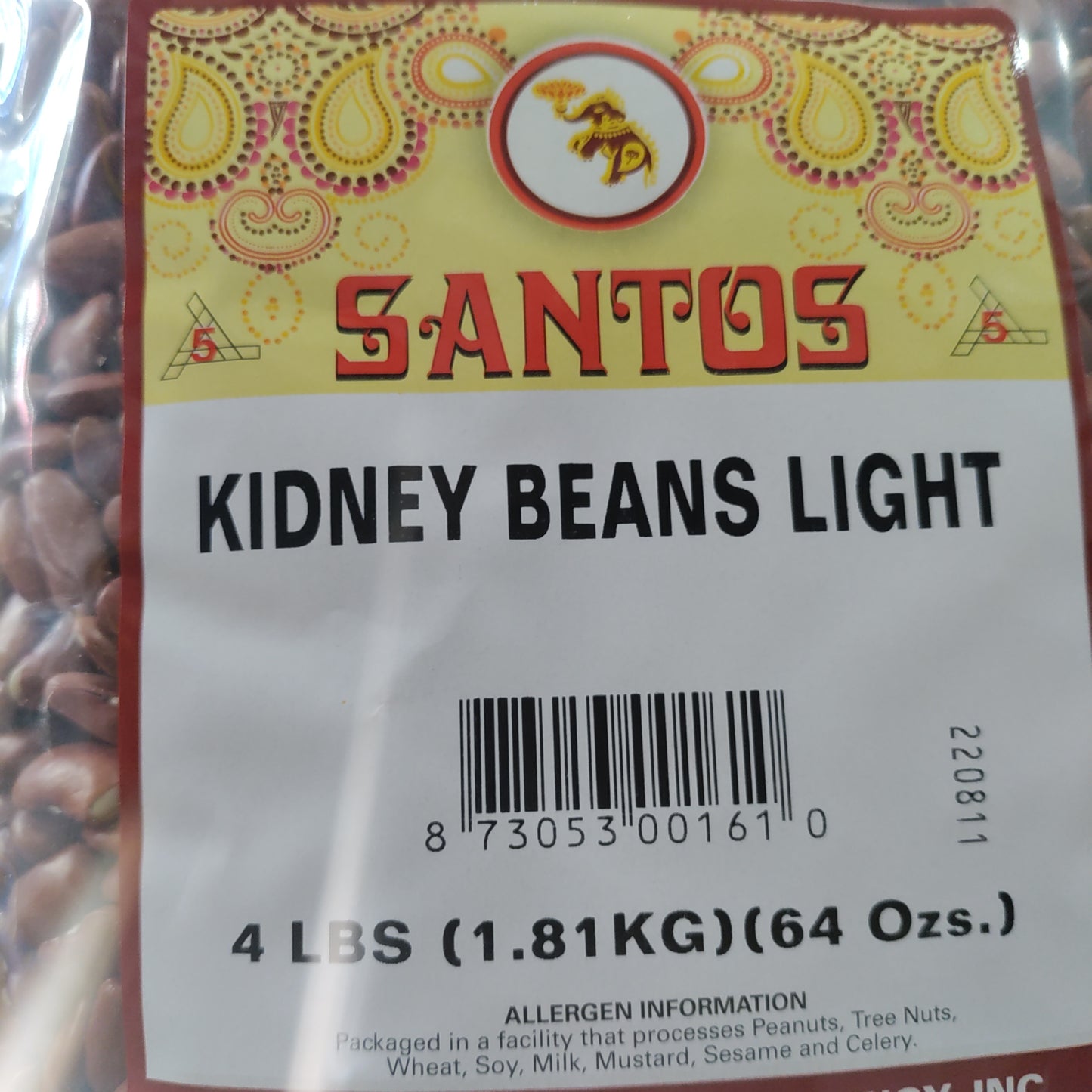 Santos Light Rajma 4lbs