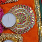 Decorative Diya Rangoli