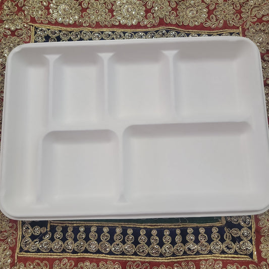 Biodegradable disposible plate