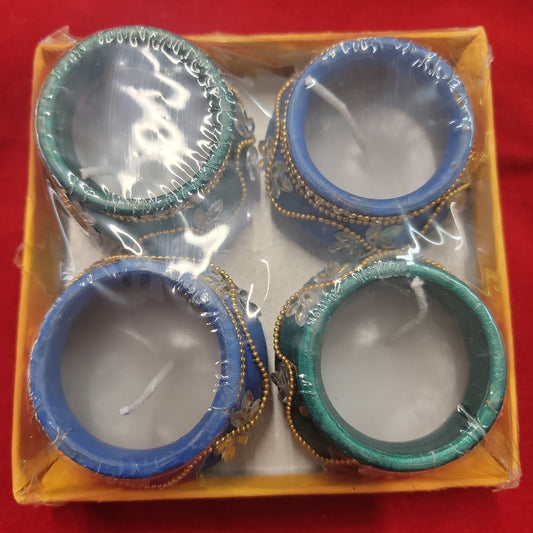 Matki diyas with wax