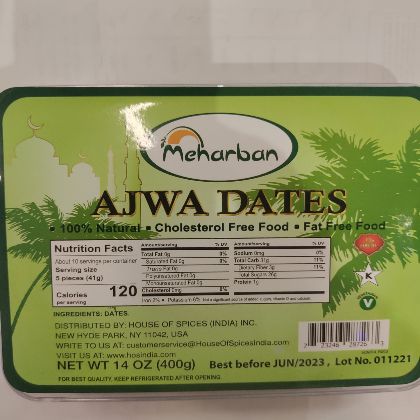 meharban ajwa dates 400g