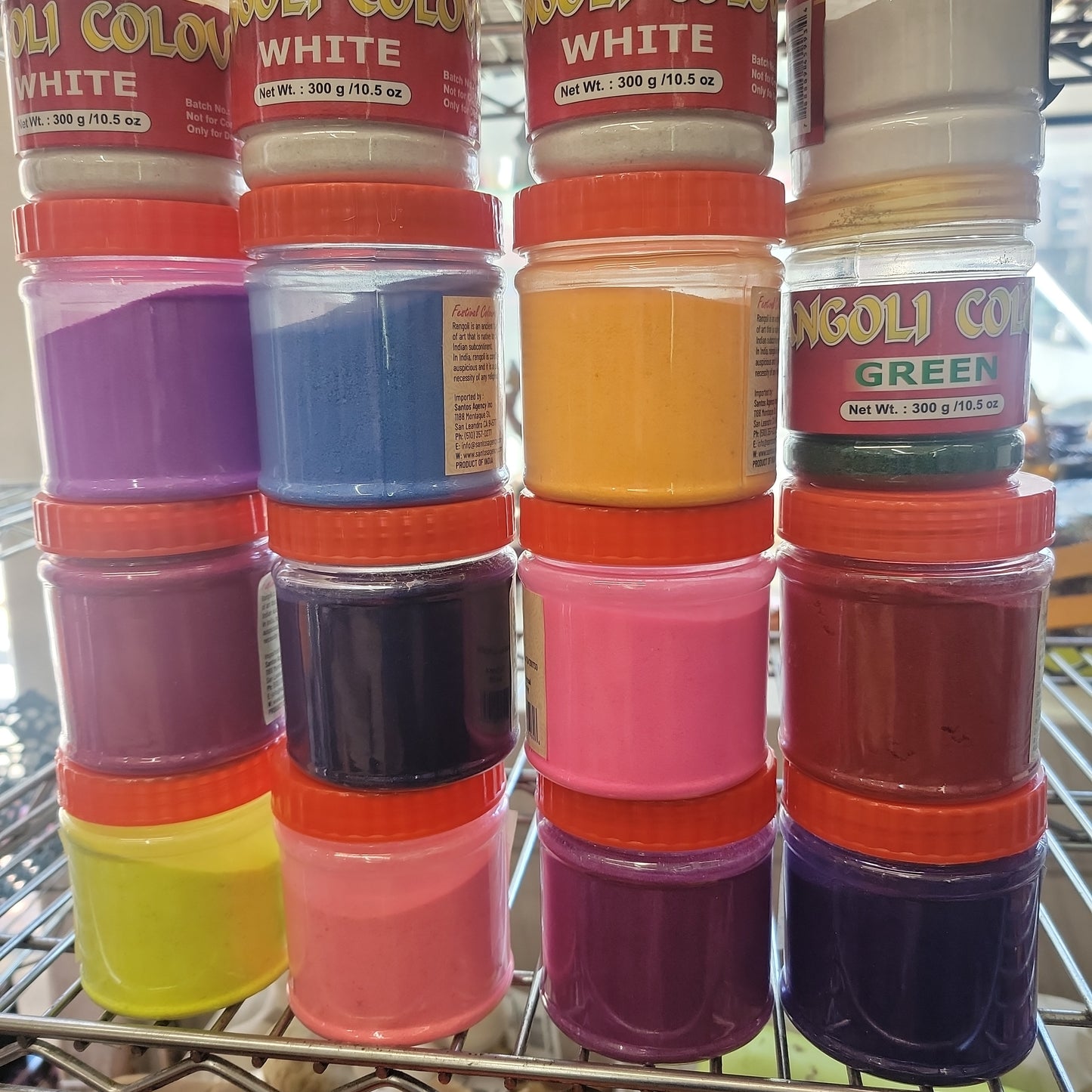 Rangoli color set