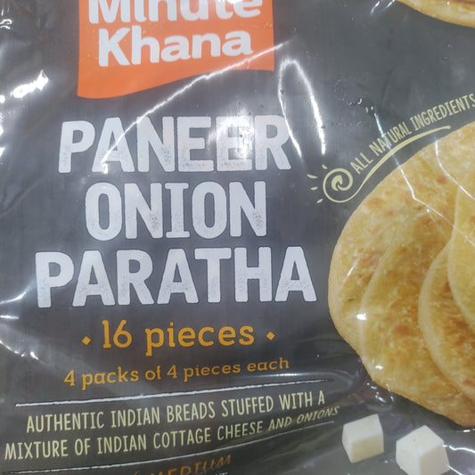 Haldiram's Paneer Onion Paratha 16 pcs