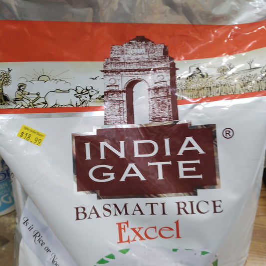 India gate excel basmati rice 10 lbs