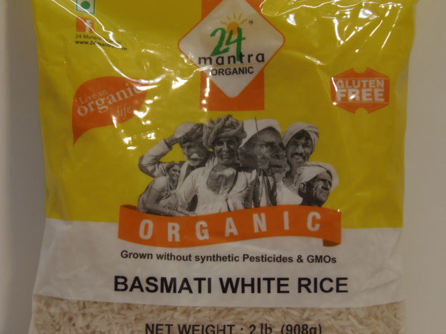 New India Bazar 24 Mantra Basmati Rice 2 Lbs