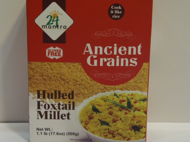 New India Bazar 24 Mantra Pearled Foxtail Millet 2.2 Lbs