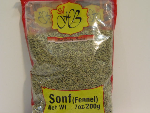 New India Bazar Hb Fennel Seeds 7 Ozs
