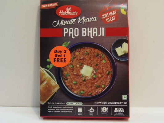 New India Bazar Haldiram Pav Bhaji