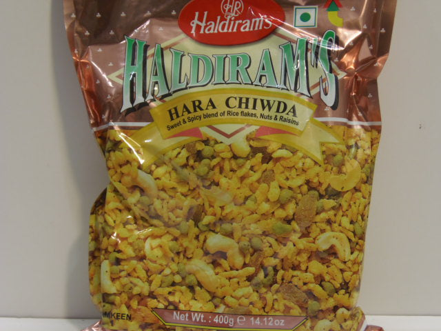 New India Bazar Haldiram Hara Chiwda