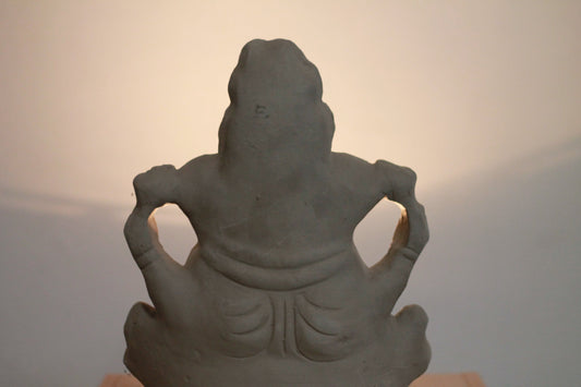 Handmade Clay Ganesh Murti - Ecofriendly