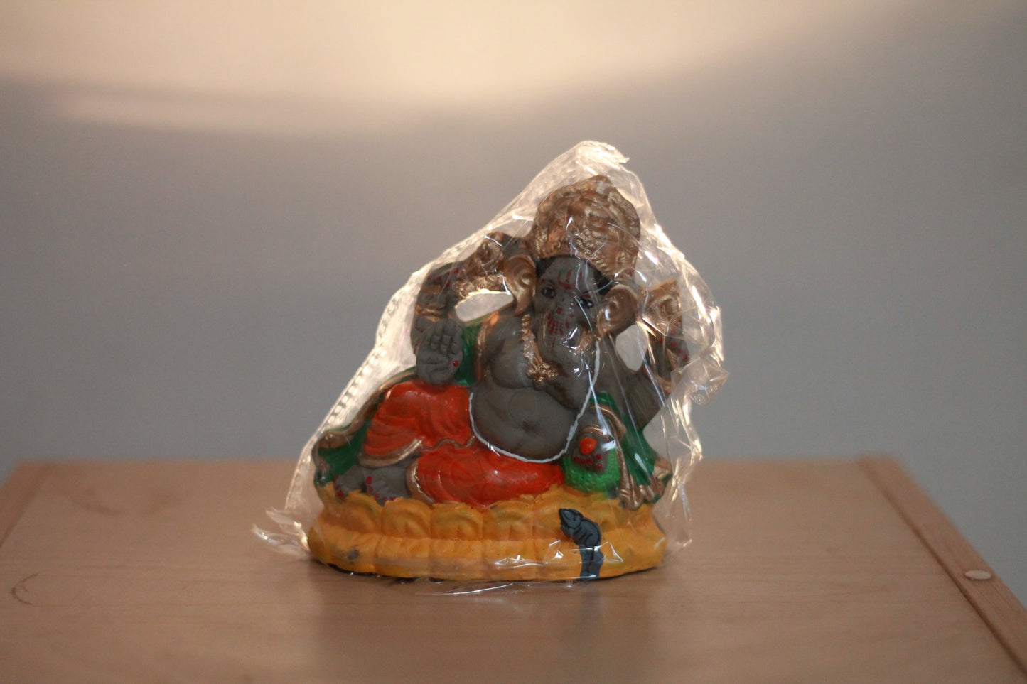Handmade Painted Ganesh Murti - 4inch