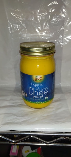 New India Bazar Jiva Organic Ghee 16 Ozs